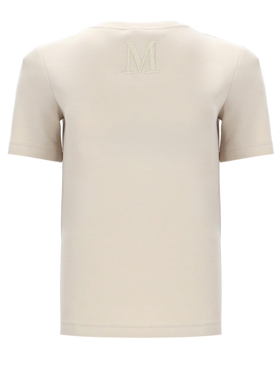 S Max Mara Women T-Shirt "Nancy" Con Logo Lettering S MAX MARA