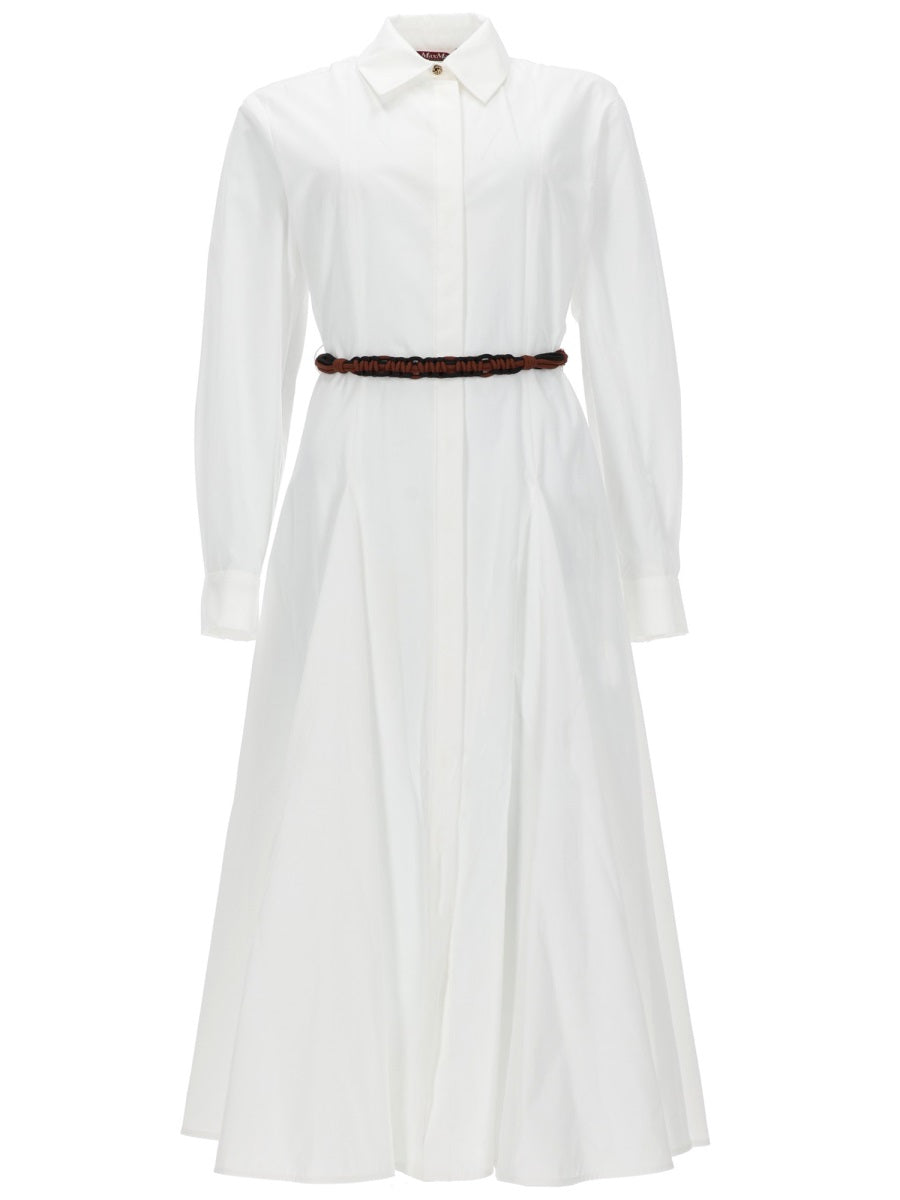 Max Mara Studio Women Abito Chemisier In Popeline MAX MARA STUDIO