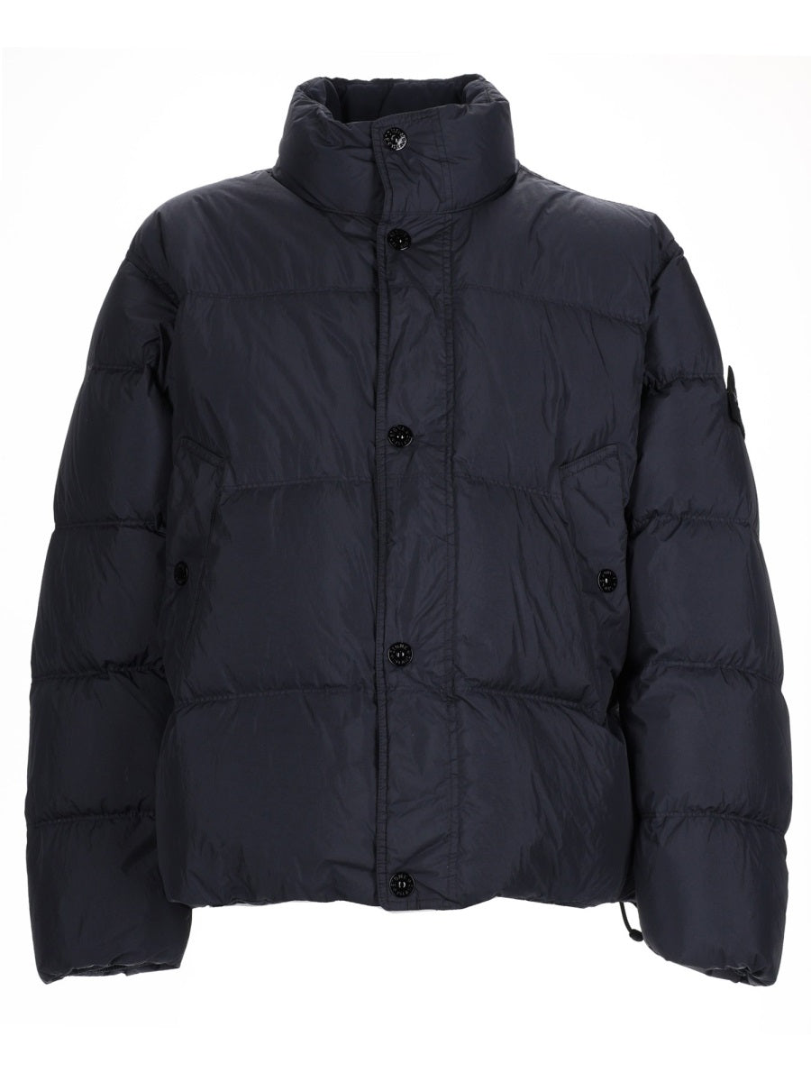 Stone Island Men Bomber Piumino Con Patch Logo STONE ISLAND