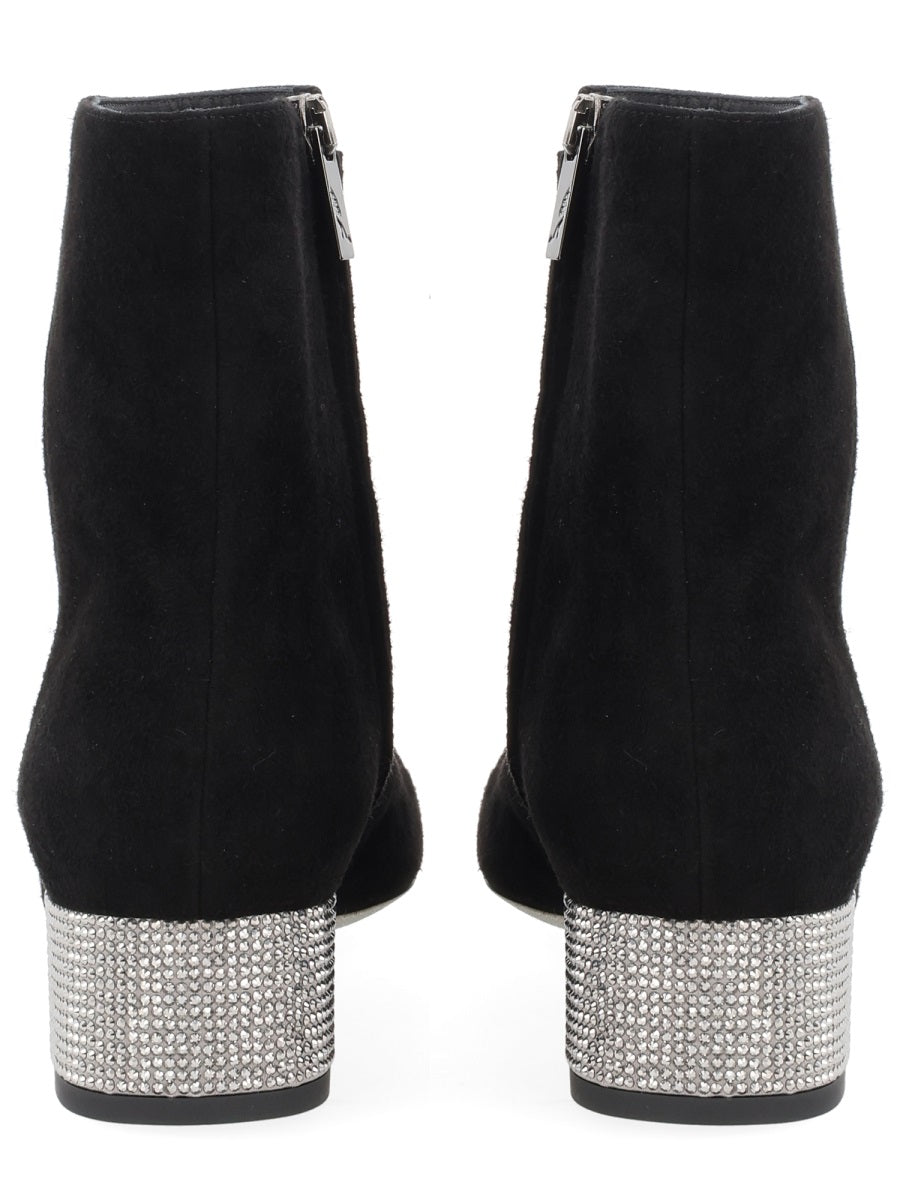 Rene Caovilla Women Boot With Rhinestones RENE CAOVILLA