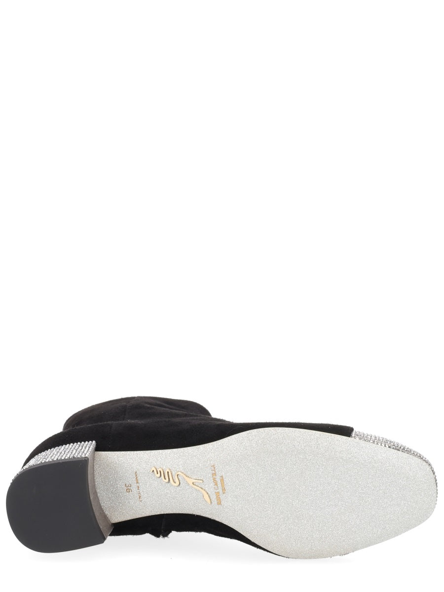 Rene Caovilla Women Boot With Rhinestones RENE CAOVILLA