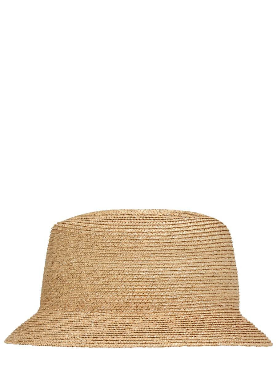Saint Laurent Women Cappello Fedora In Paglia SAINT LAURENT
