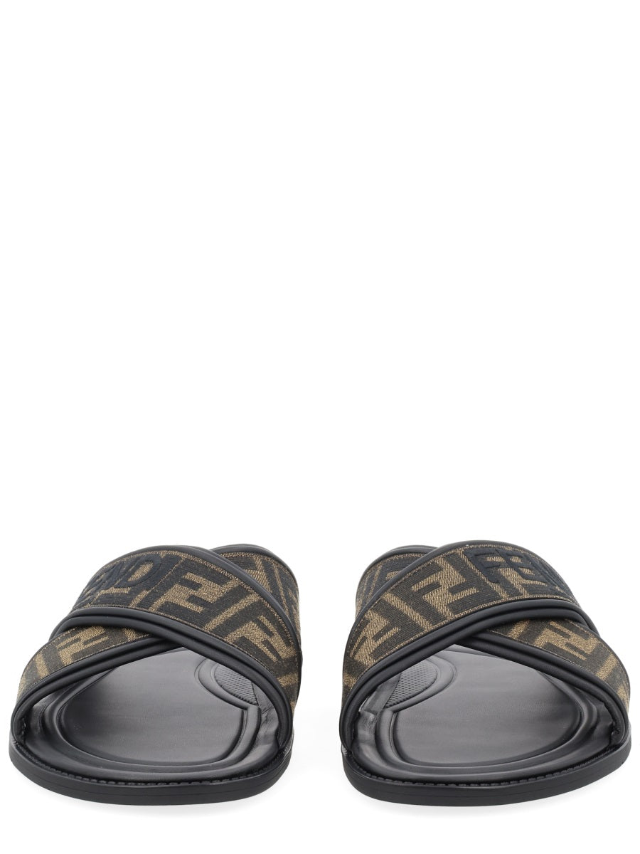 Fendi Men Slide Con Logo FENDI