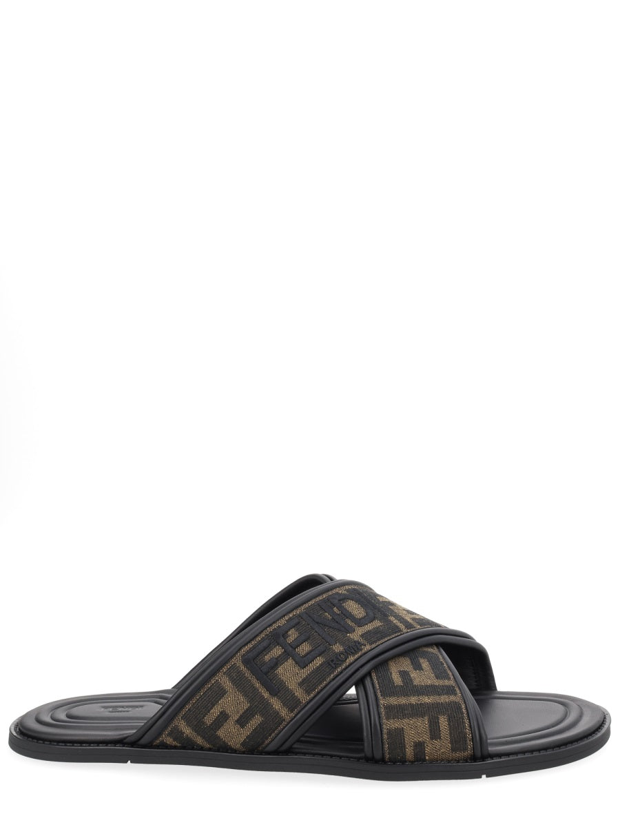 Fendi Men Slide Con Logo FENDI