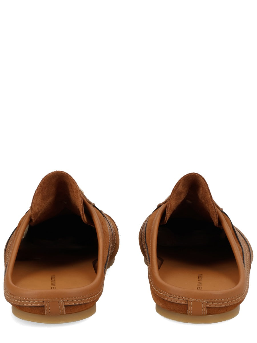 Dries Van Noten Men Sneaker Mule In Suede DRIES VAN NOTEN