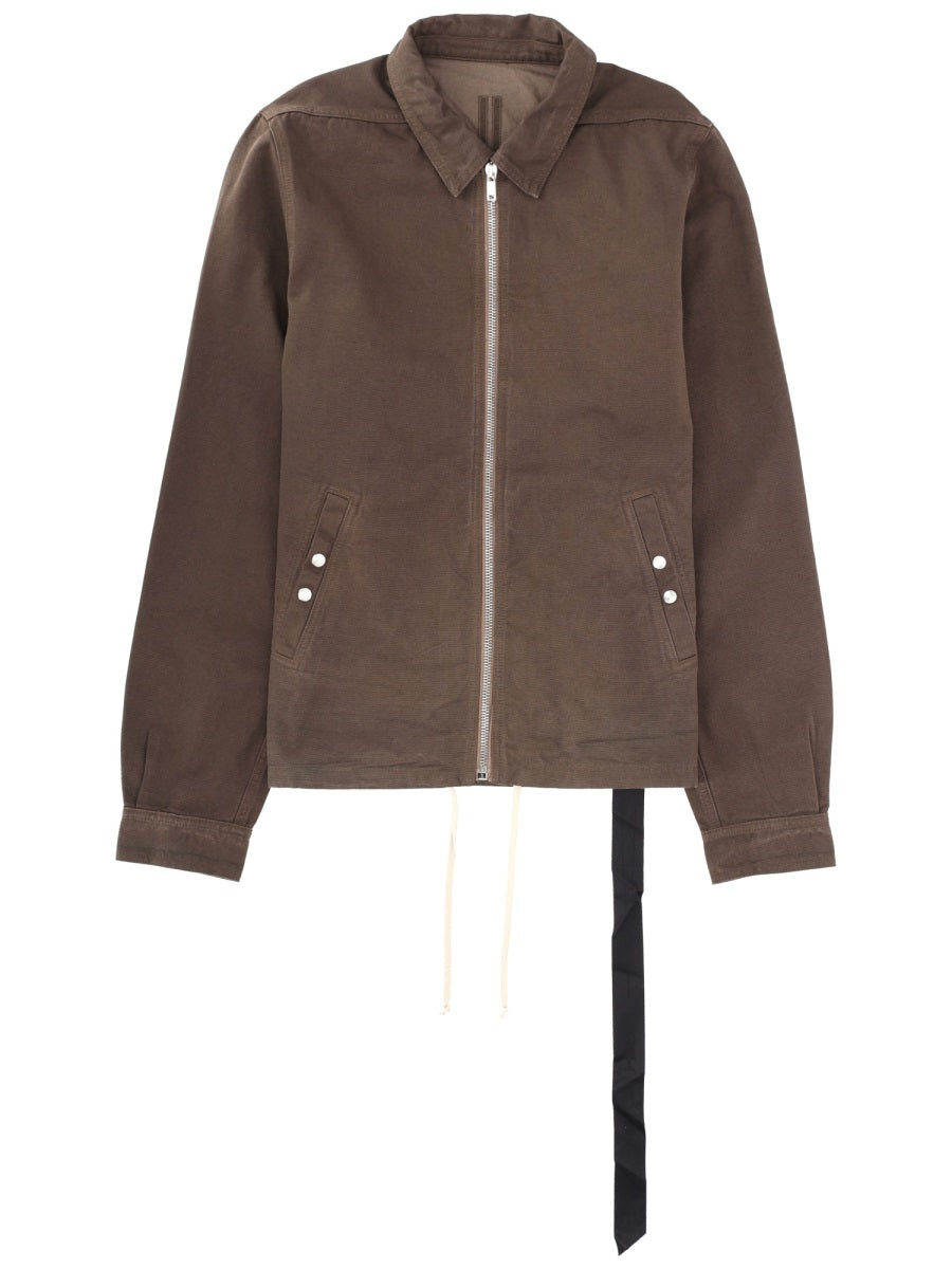 Rick Owens Drkshdw Men Giacca "Zipfront" RICK OWENS