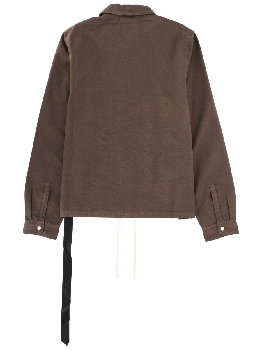 Rick Owens Drkshdw Men Giacca "Zipfront" RICK OWENS