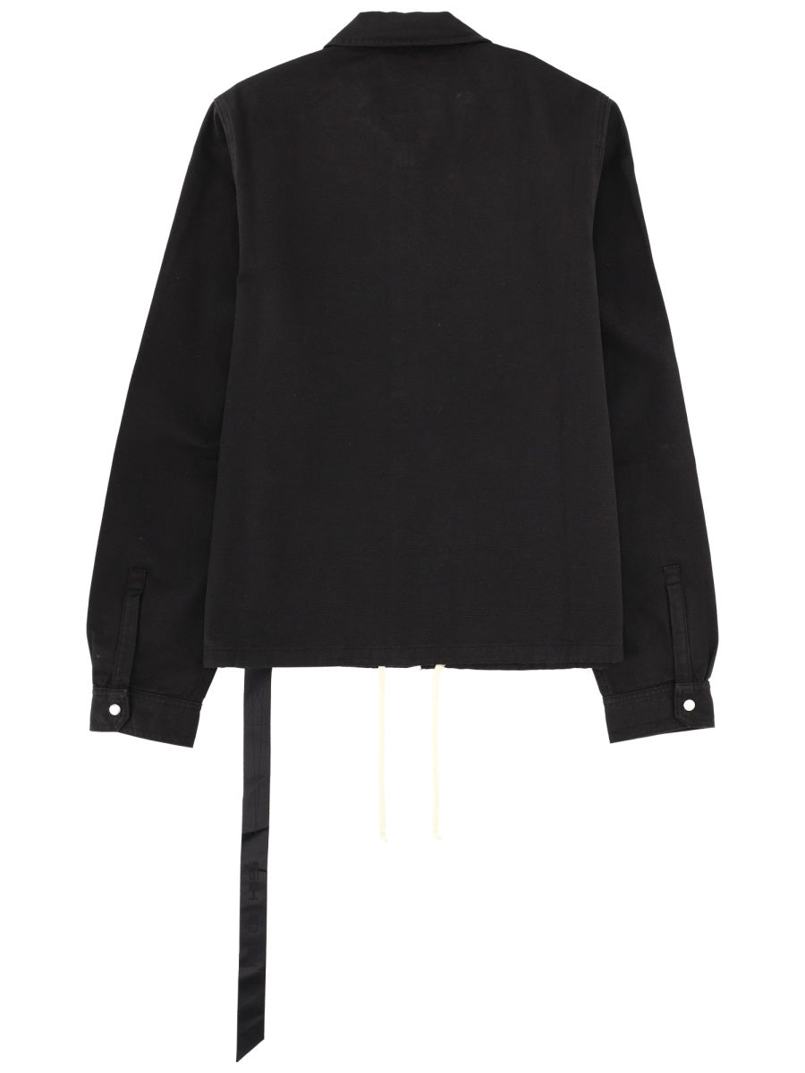 Rick Owens Drkshdw Men Giacca "Zipfront" RICK OWENS