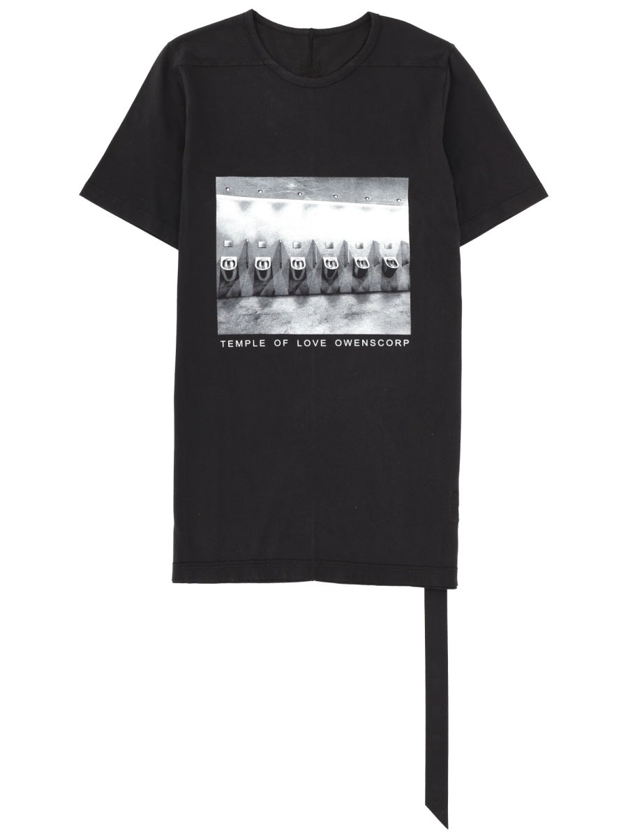 Rick Owens Drkshdw Men T-Shirt "Level T" RICK OWENS