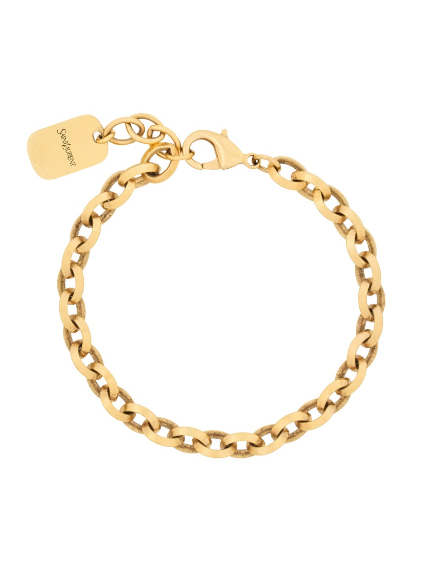 Saint Laurent Men Bracciale A Catena SAINT LAURENT