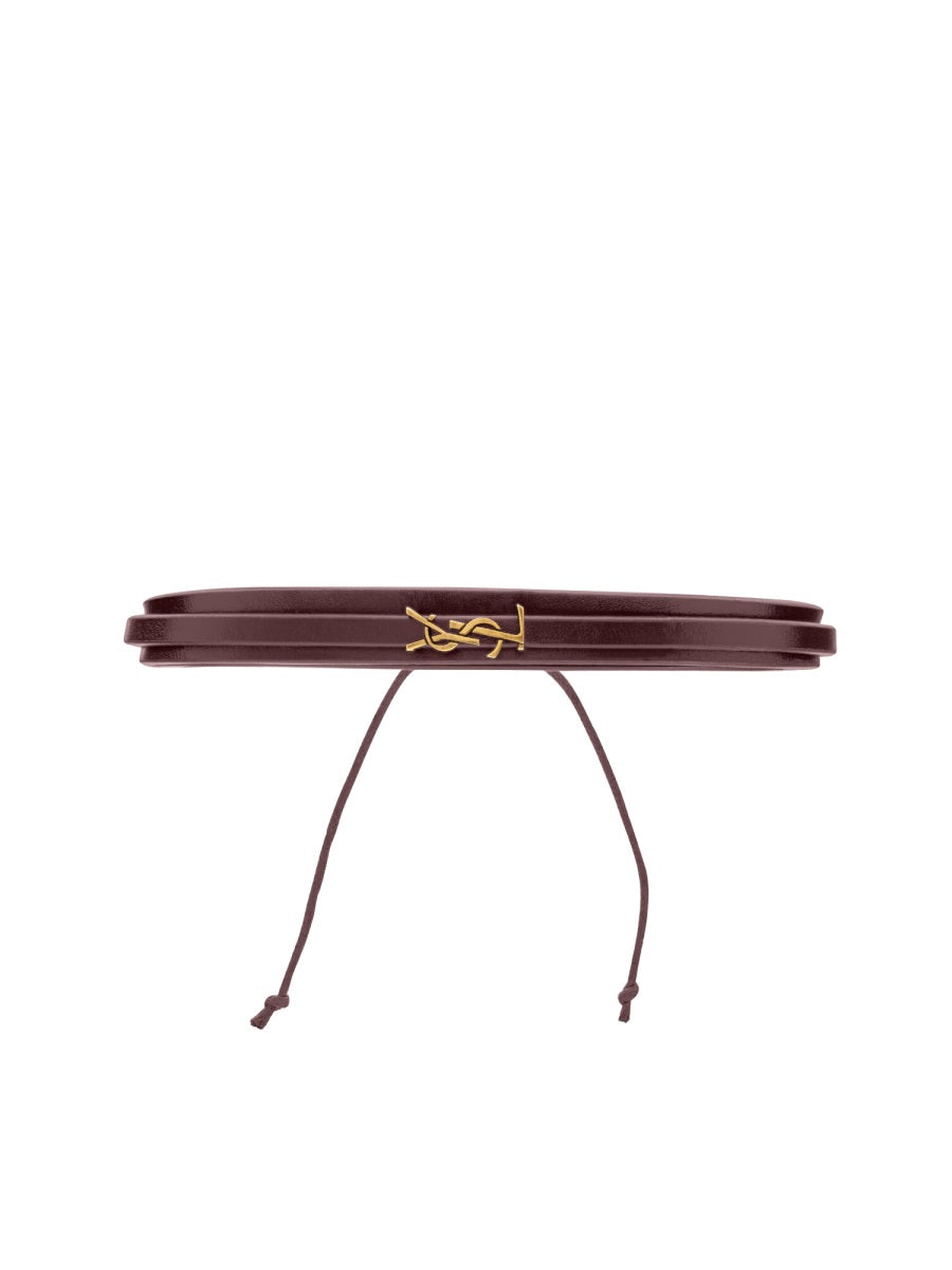 Saint Laurent Women Bracciale Con Logo "Cassandre" SAINT LAURENT