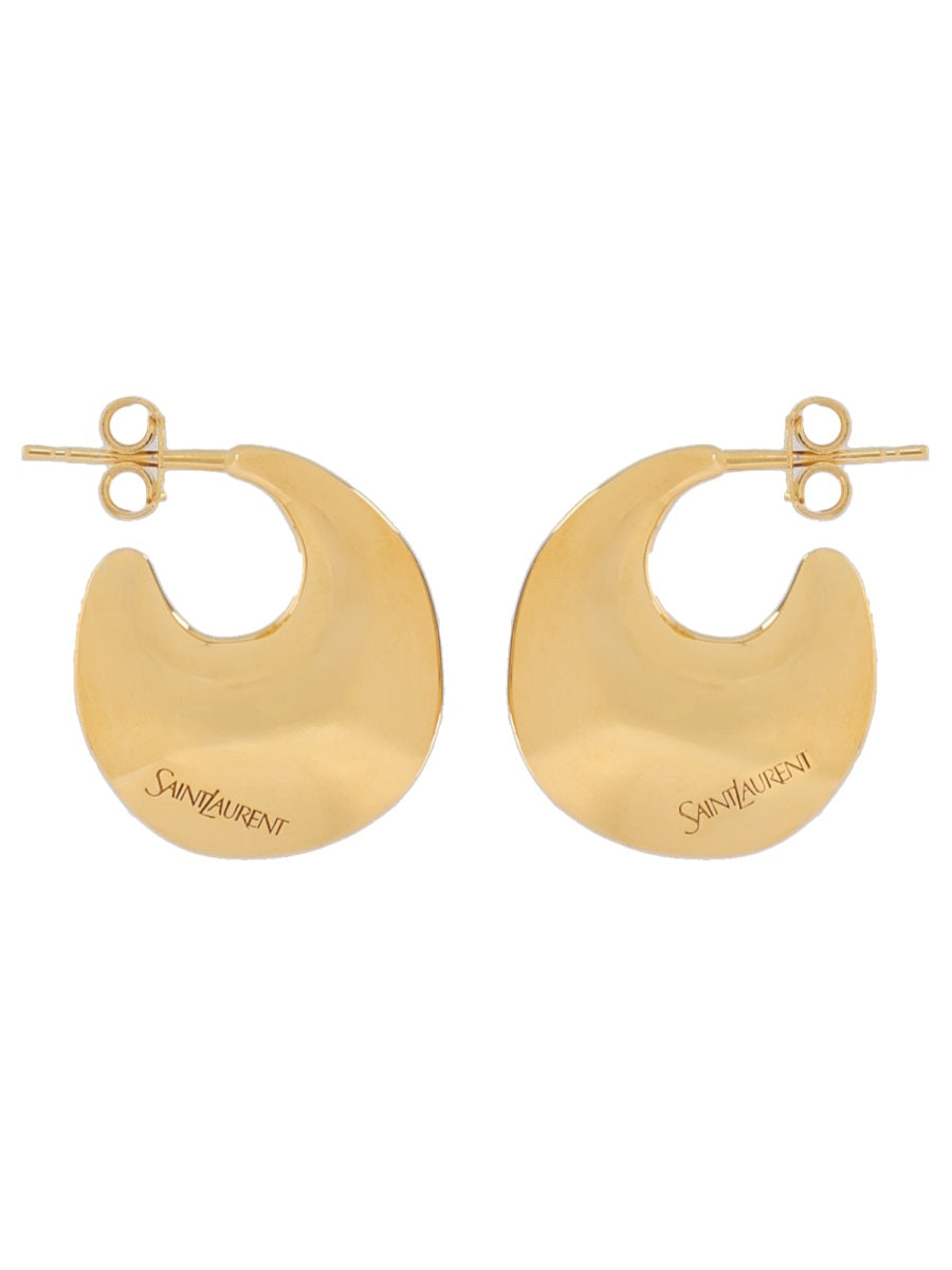 Saint Laurent Women Orecchini "Creole Plate" SAINT LAURENT