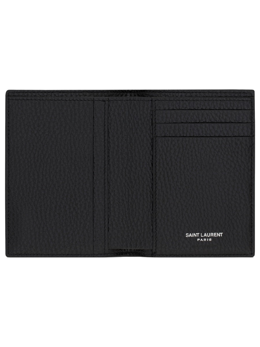 Saint Laurent Men Portacarte Con "Cassandre" SAINT LAURENT