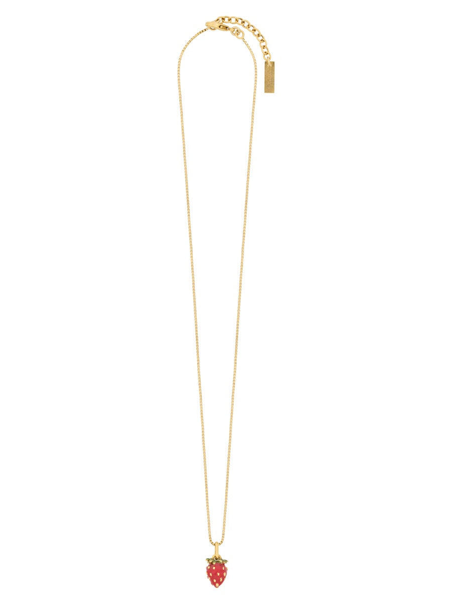 Saint Laurent Women Collana Con Pendente SAINT LAURENT