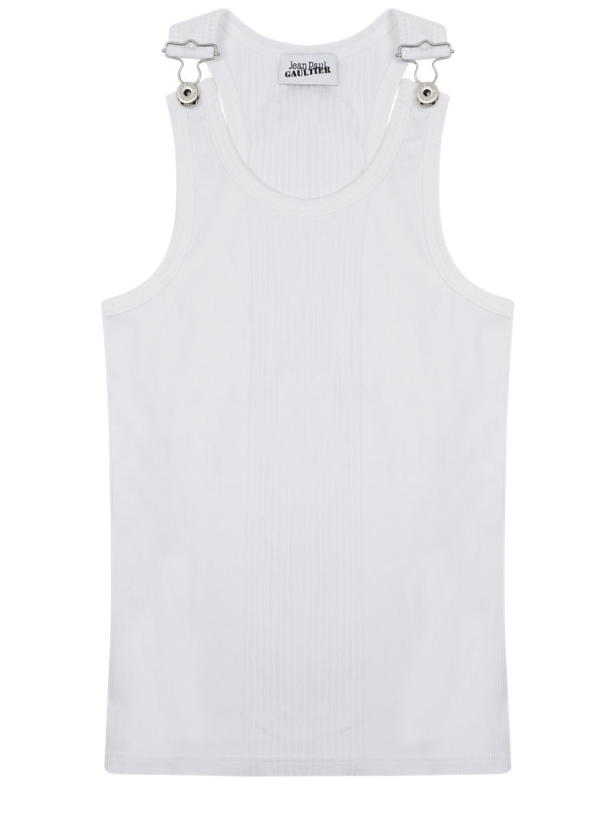 Jean Paul Gaultier Women Tank Top In Cotone JEAN PAUL GAULTIER
