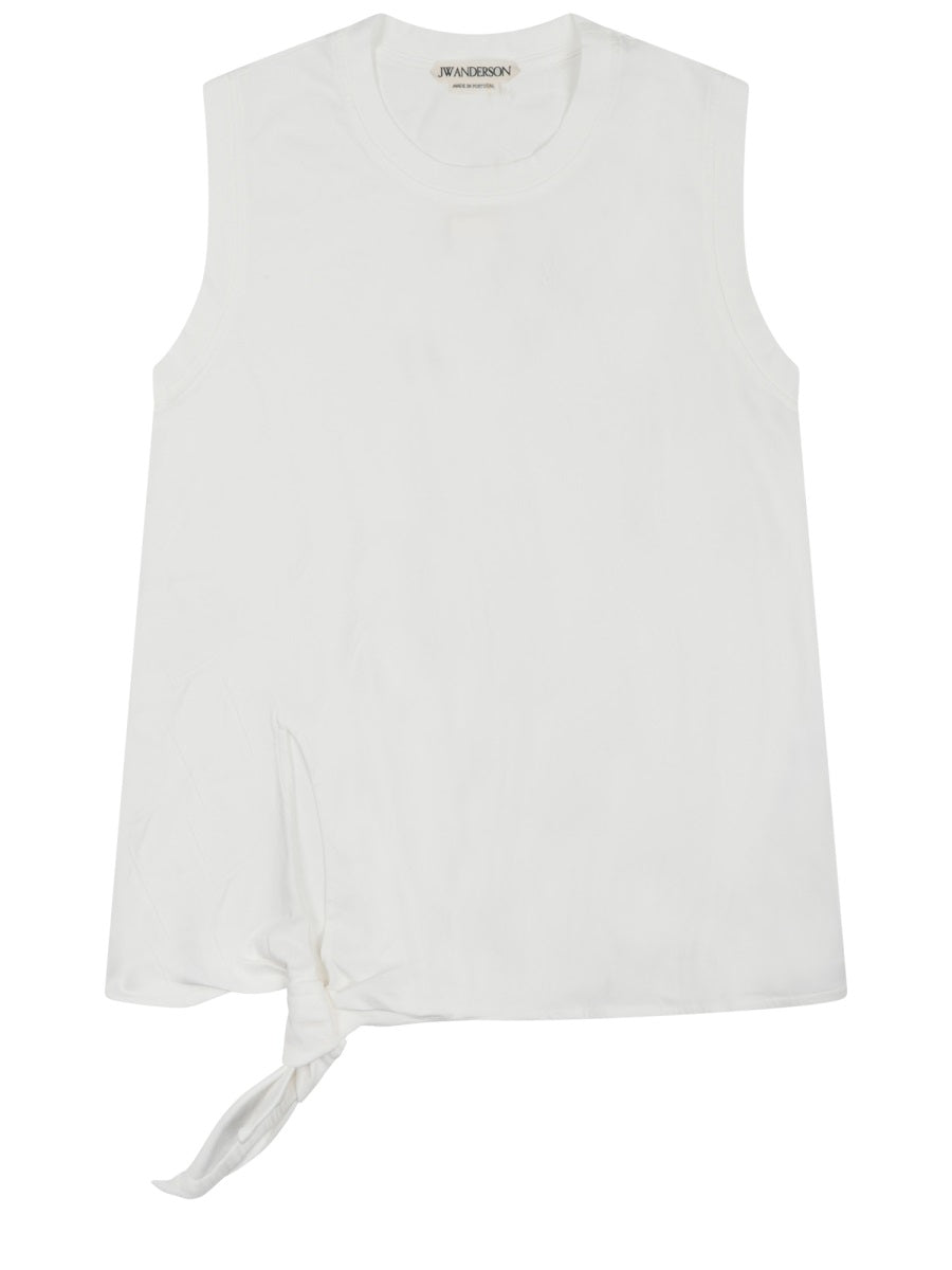 Jw Anderson Women Tank Top Con Nodo J.W. ANDERSON