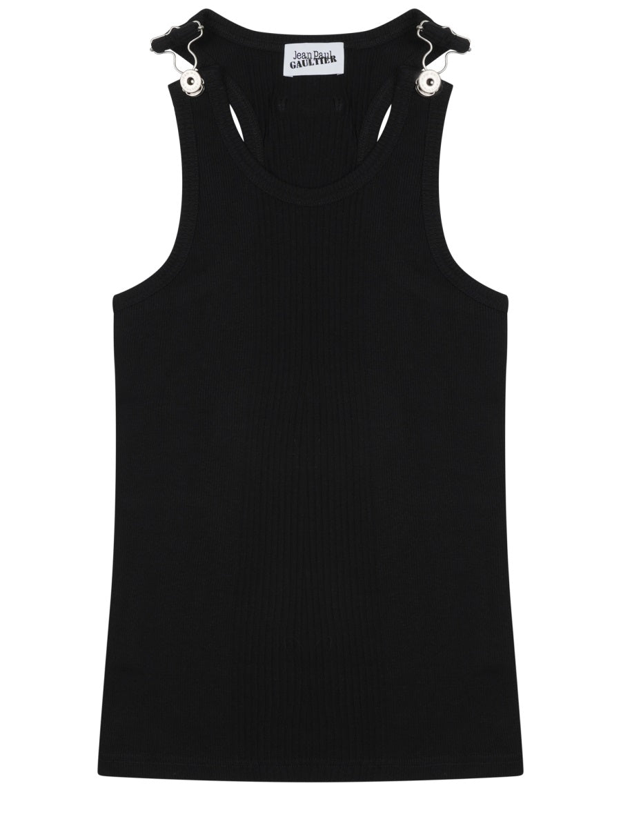 Jean Paul Gaultier Women Tank Top In Cotone JEAN PAUL GAULTIER