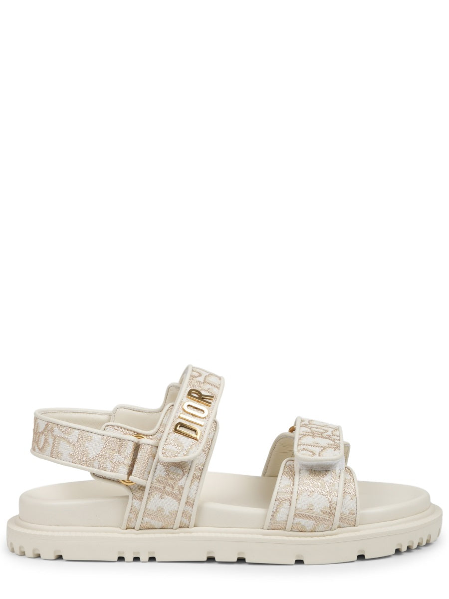 Dior Women Sandalo Con Logo CHRISTIAN DIOR