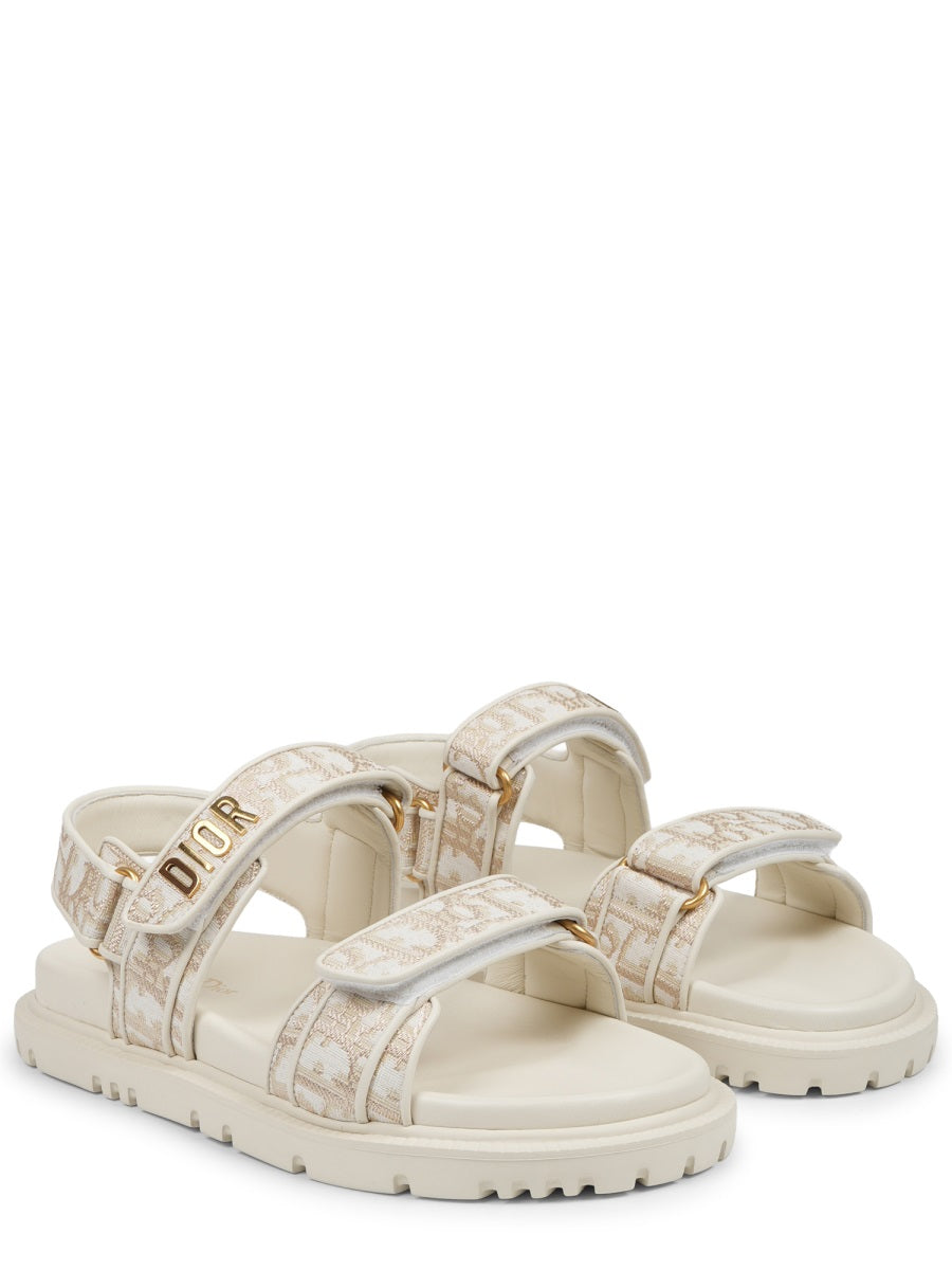 Dior Women Sandalo Con Logo CHRISTIAN DIOR
