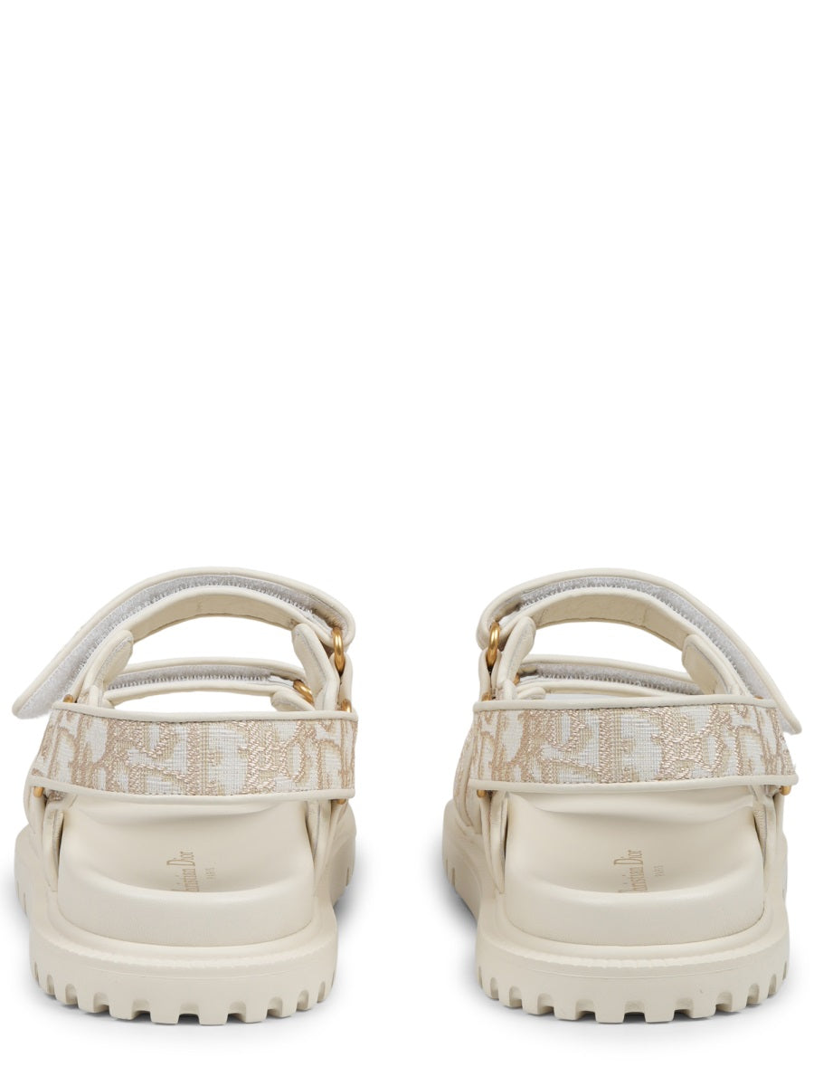 Dior Women Sandalo Con Logo CHRISTIAN DIOR