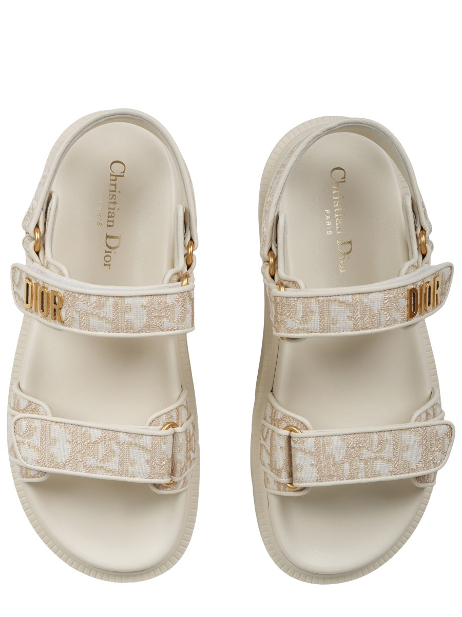 Dior Women Sandalo Con Logo CHRISTIAN DIOR