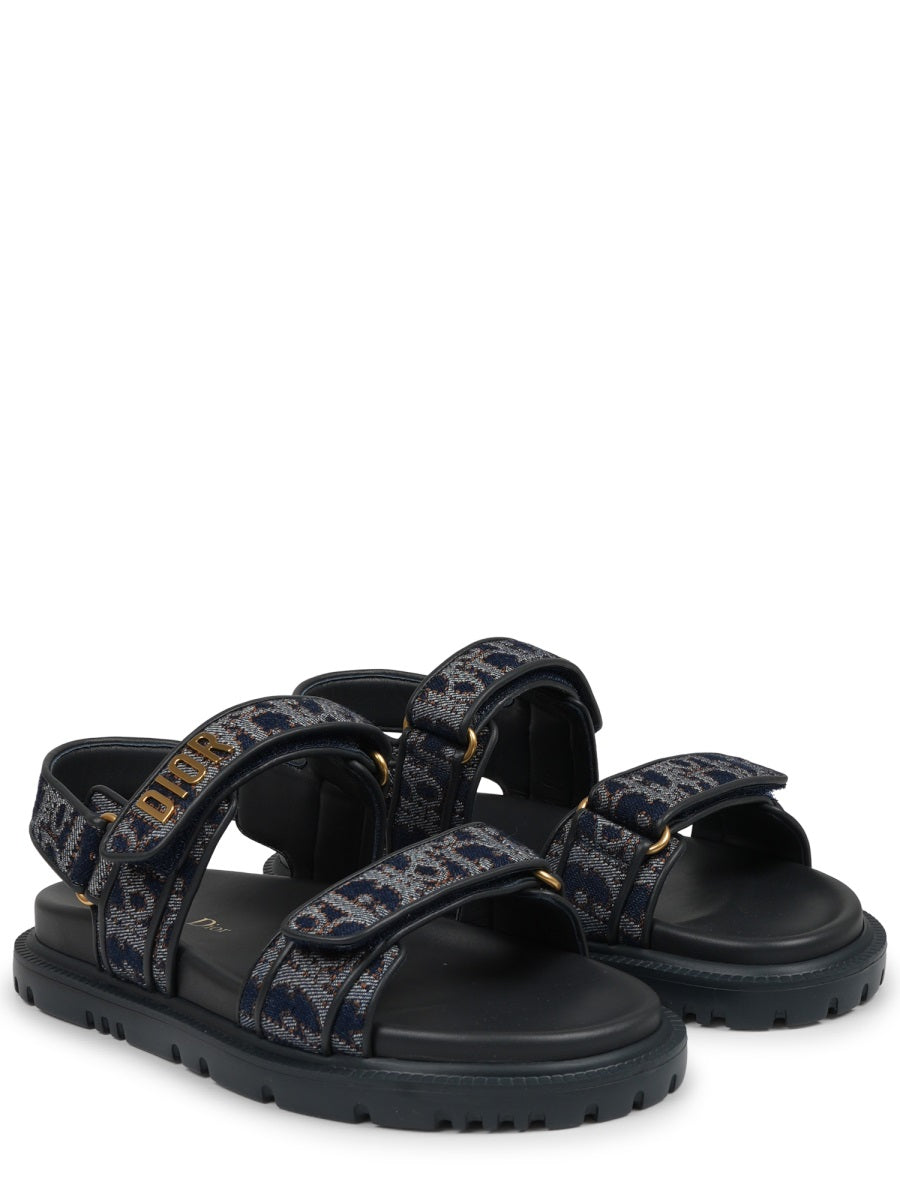Dior Women Sandalo Con Logo CHRISTIAN DIOR