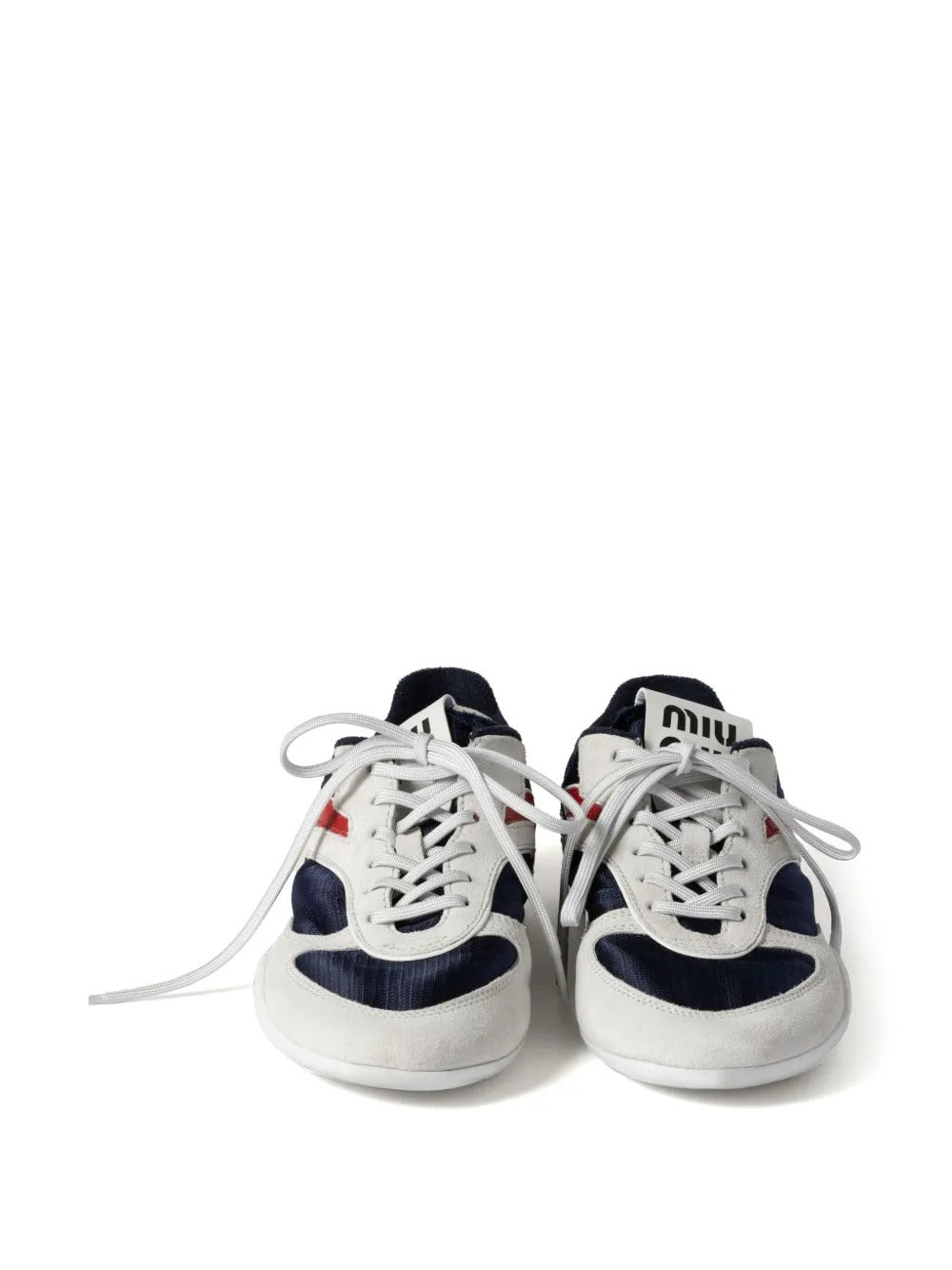 Miu Miu Women Gymnasium Technical Fabric And Suede Sneakers MIU MIU