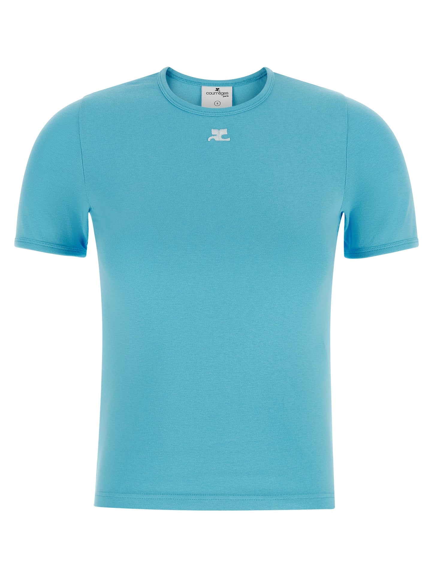 Courreges Women 'Signature Contrast' T-Shirt COURREGES