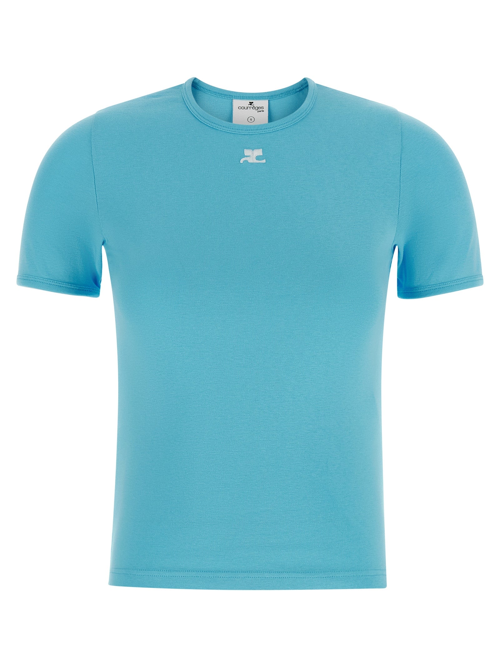 Courreges Women 'Signature Contrast' T-Shirt COURREGES