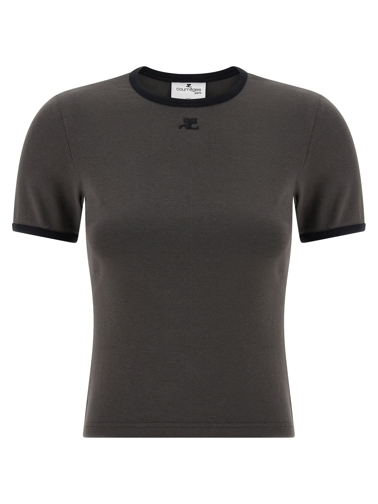 Courreges Women 'Signature Contrast' T-Shirt COURREGES