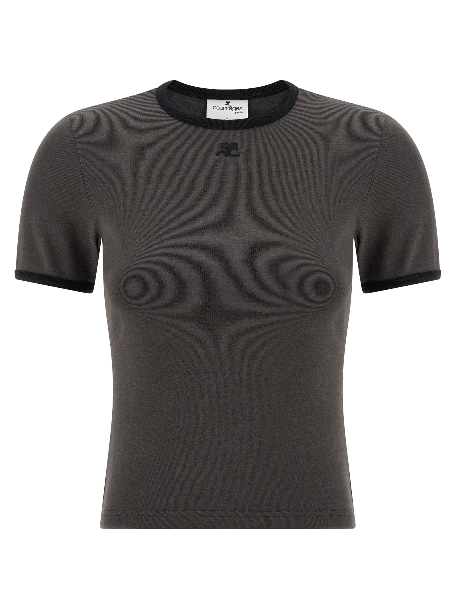 Courreges Women 'Signature Contrast' T-Shirt COURREGES