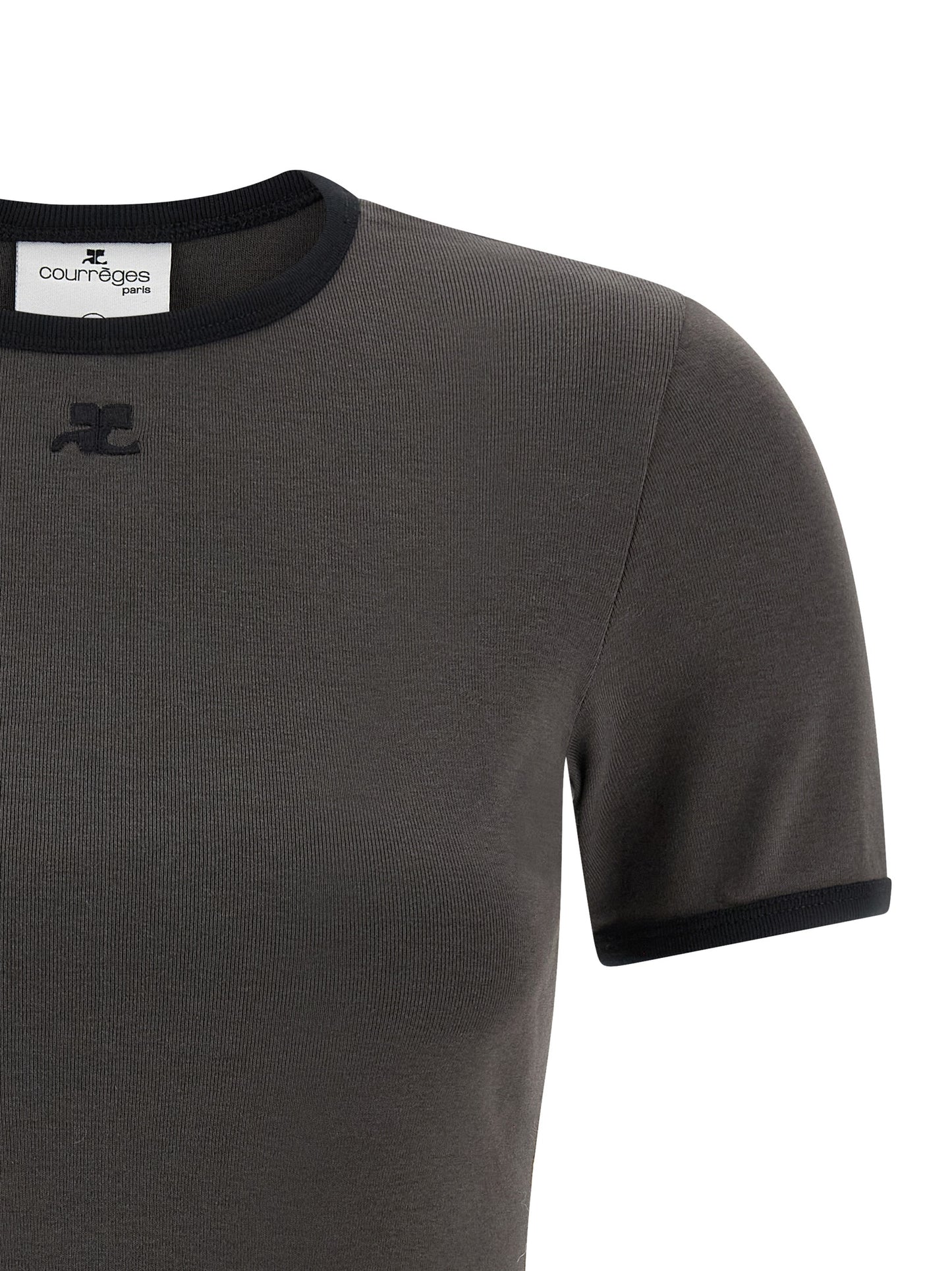 Courreges Women 'Signature Contrast' T-Shirt COURREGES