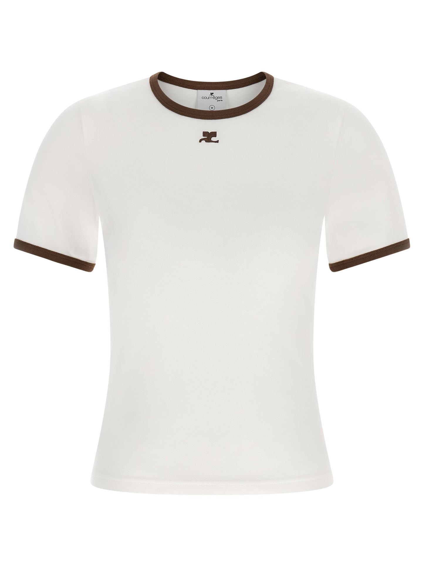 Courreges Women 'Signature Contrast' T-Shirt COURREGES