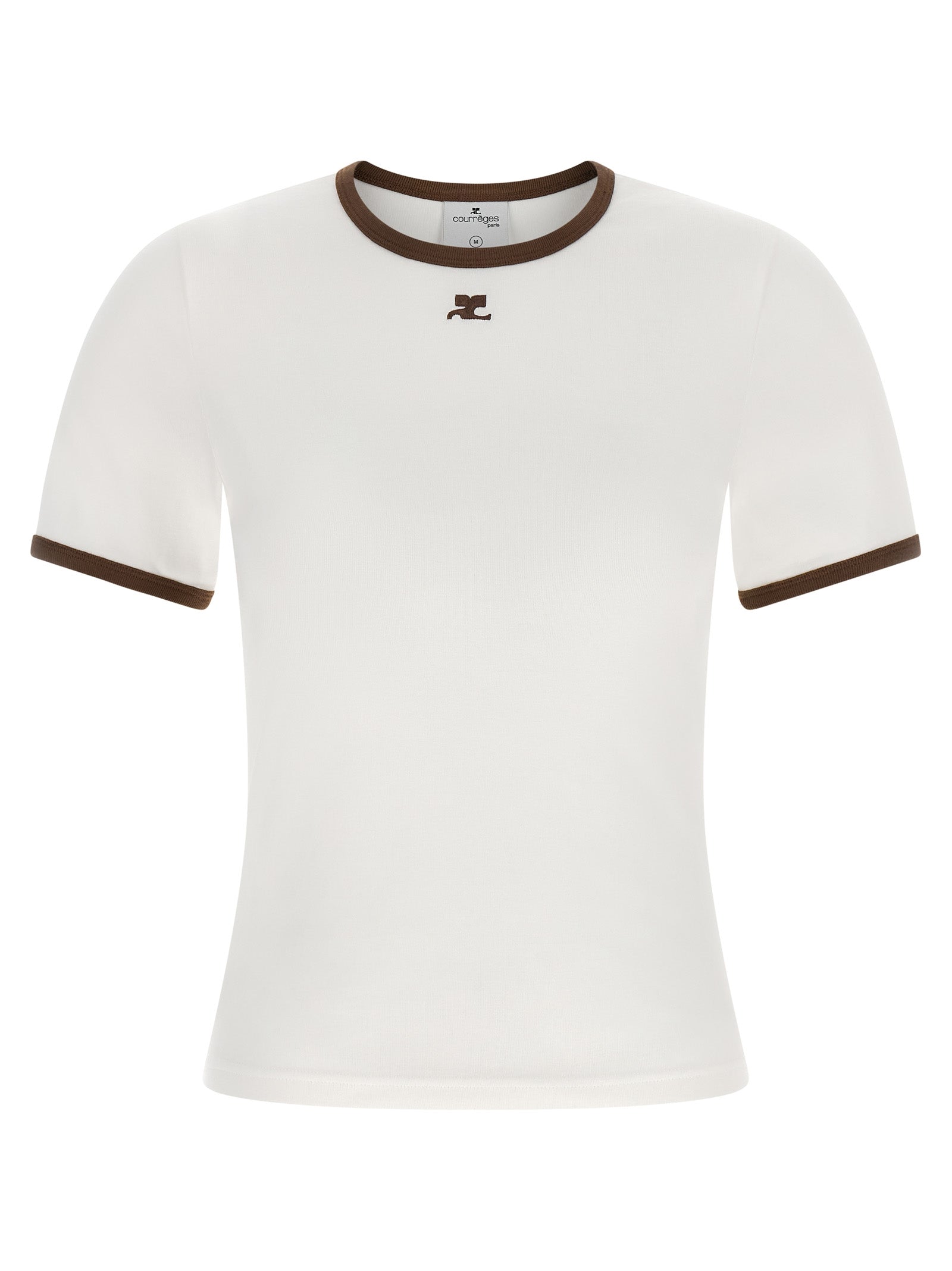 Courreges Women 'Signature Contrast' T-Shirt COURREGES
