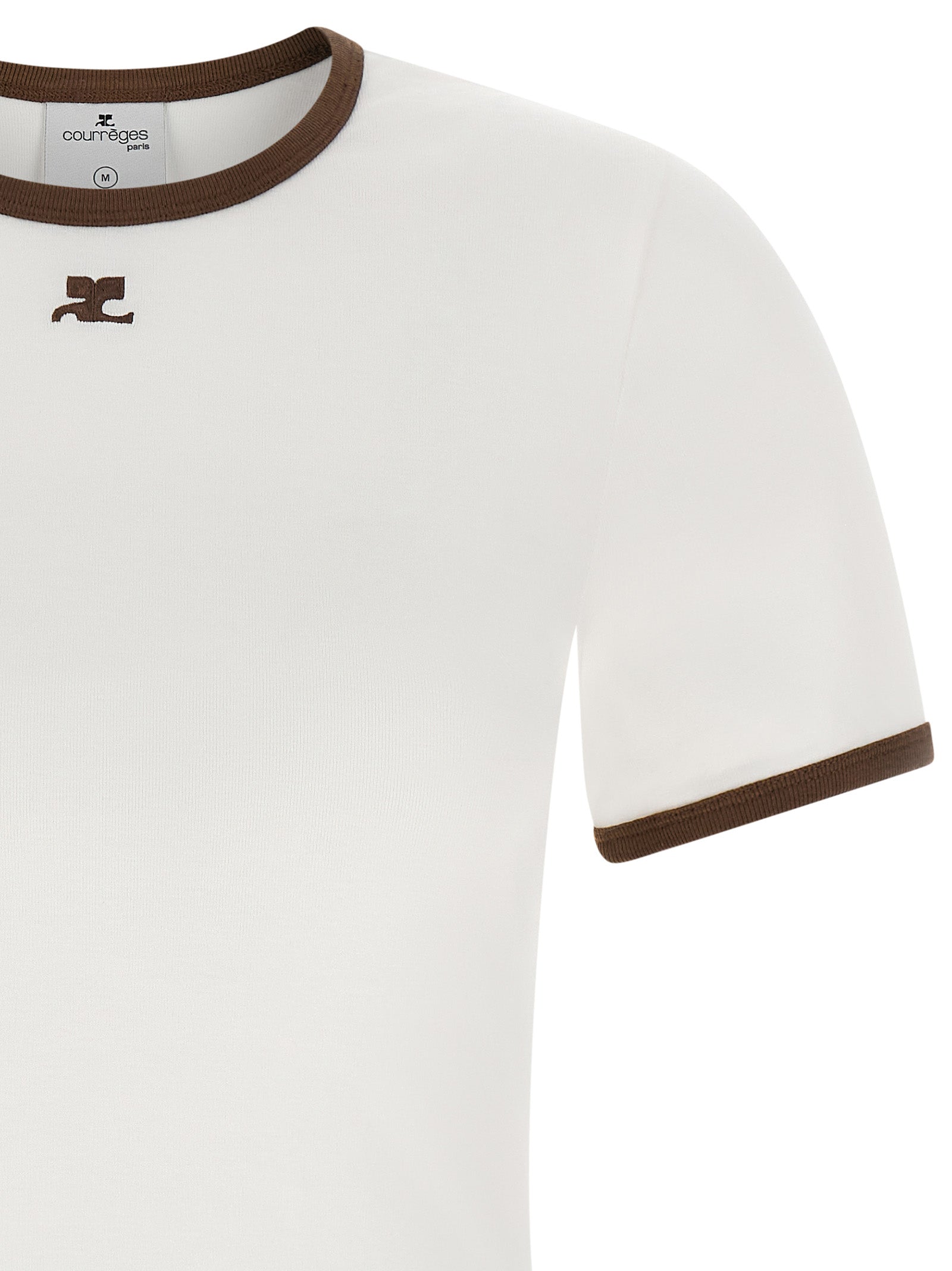 Courreges Women 'Signature Contrast' T-Shirt COURREGES