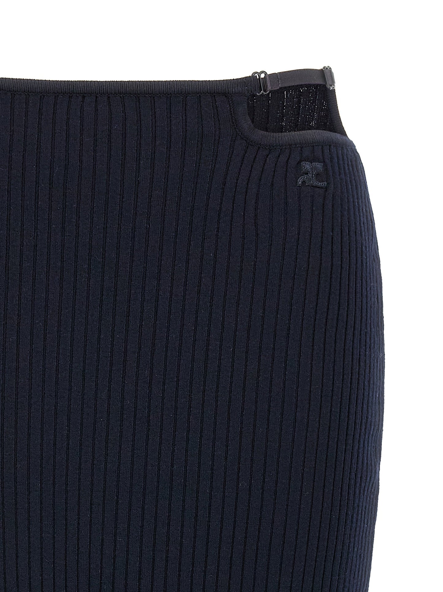 Courreges Women 'Loop Rib Knit' Skirt COURREGES