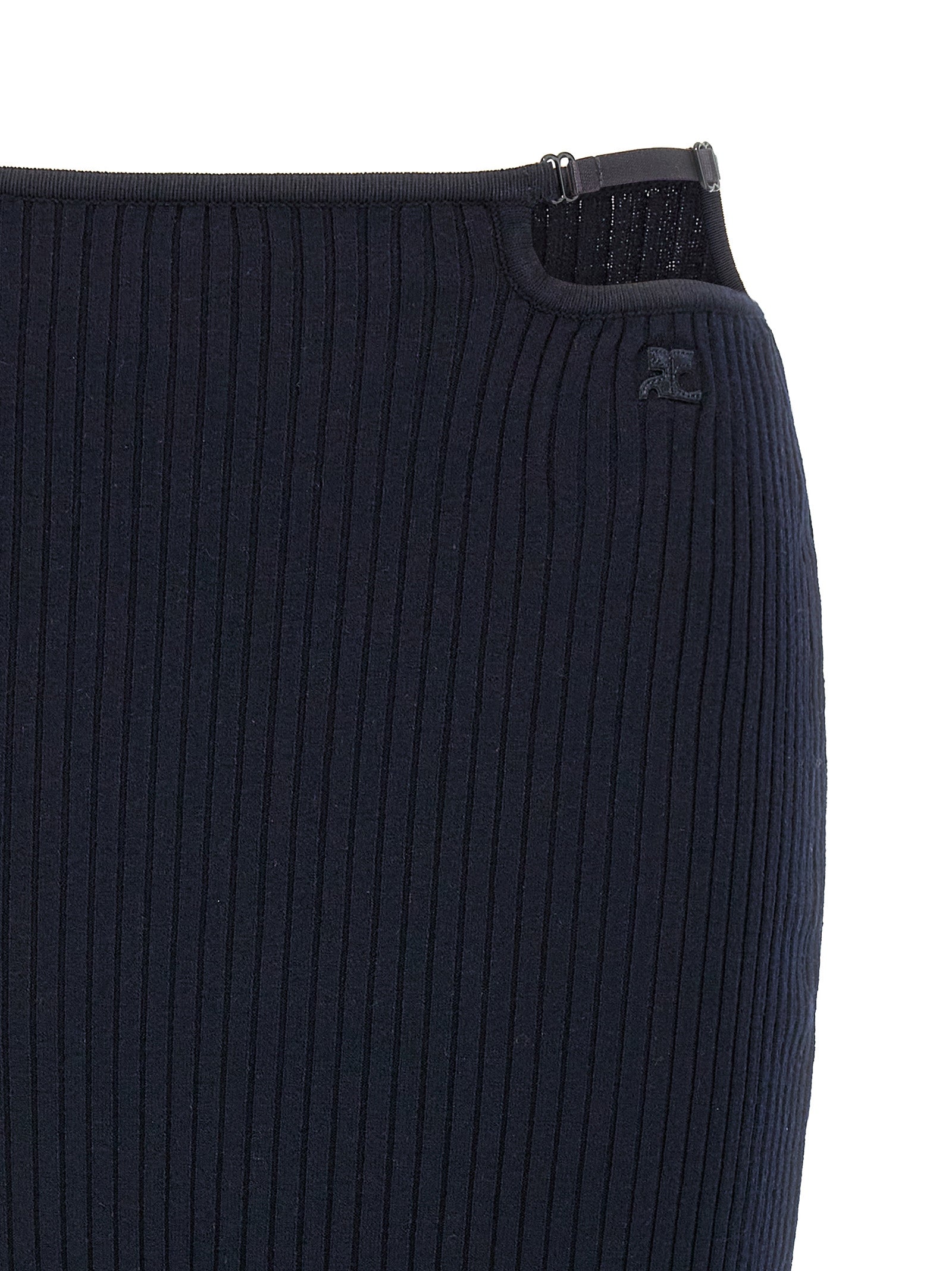 Courreges Women 'Loop Rib Knit' Skirt COURREGES