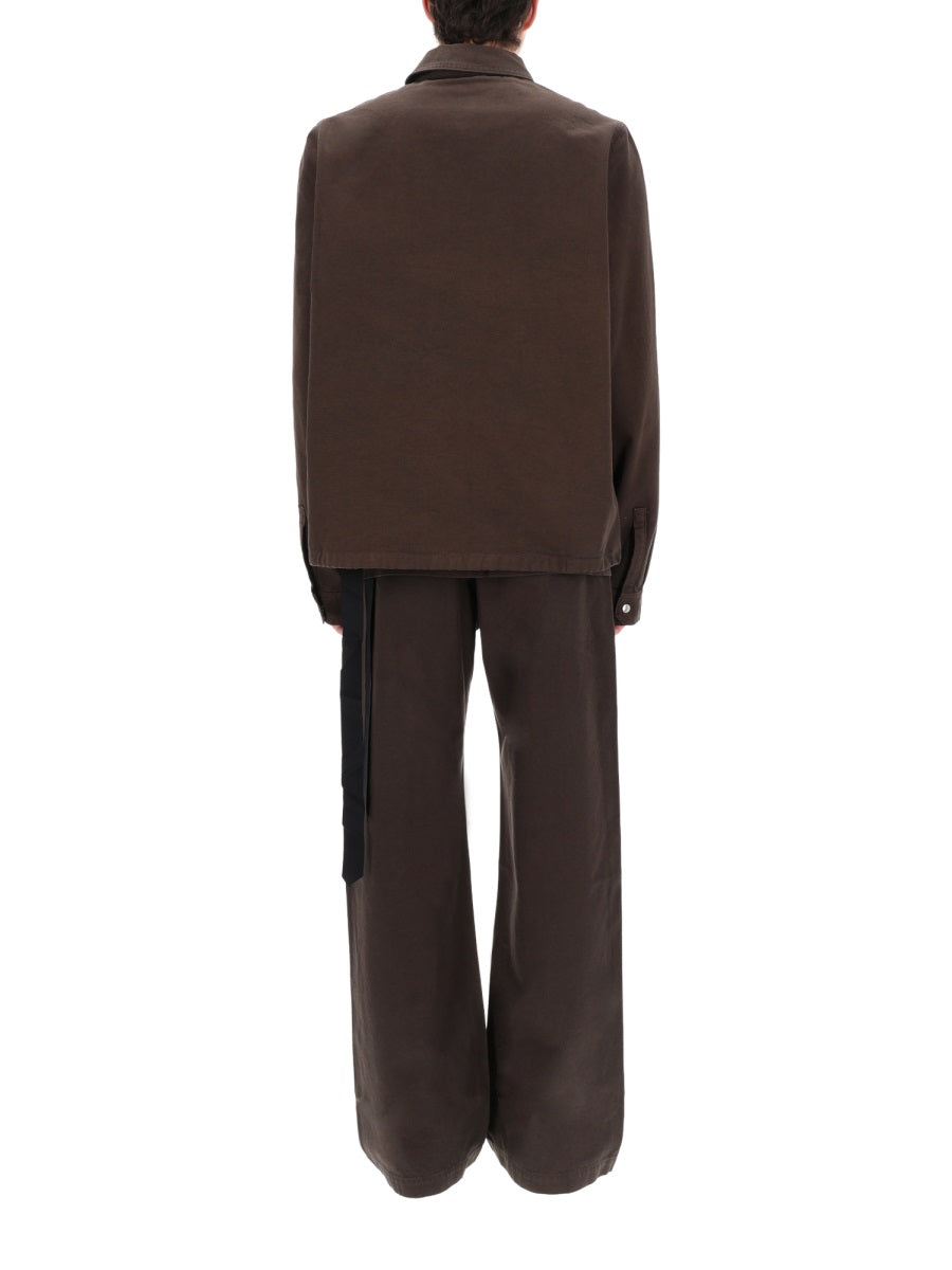 Rick Owens Drkshdw Men Giacca "Zipfront" RICK OWENS