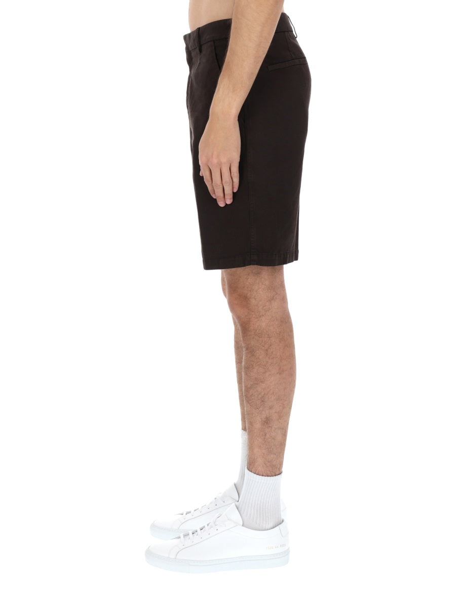 Zegna Men Shorts In Cotone ZEGNA