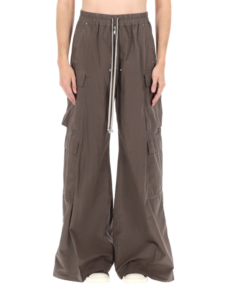 Rick Owens Drkshdw Men Pantalone Cargo "Jumbo Belas" RICK OWENS