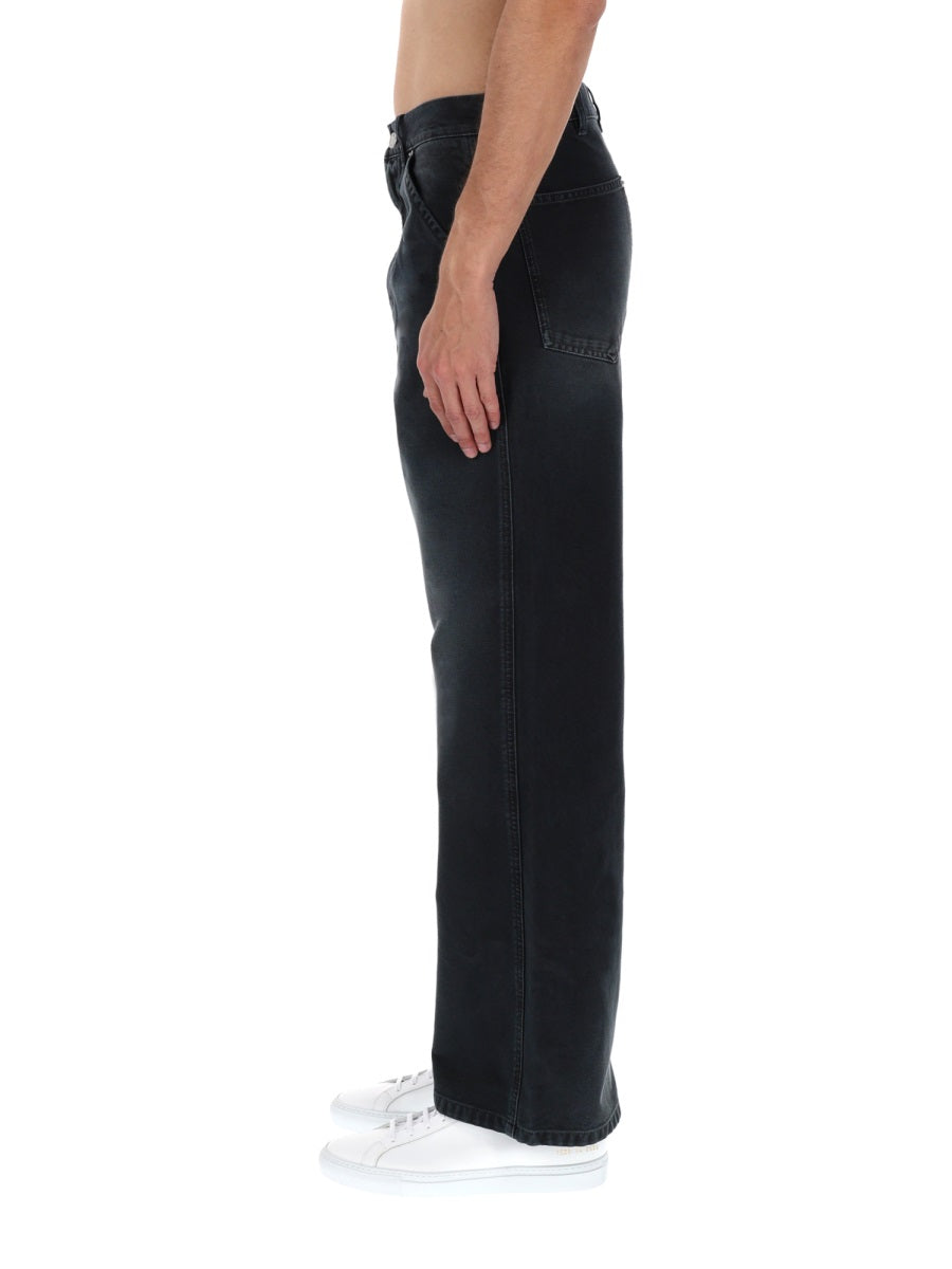 Marni Men Jeans Con Applicazione Logo MARNI