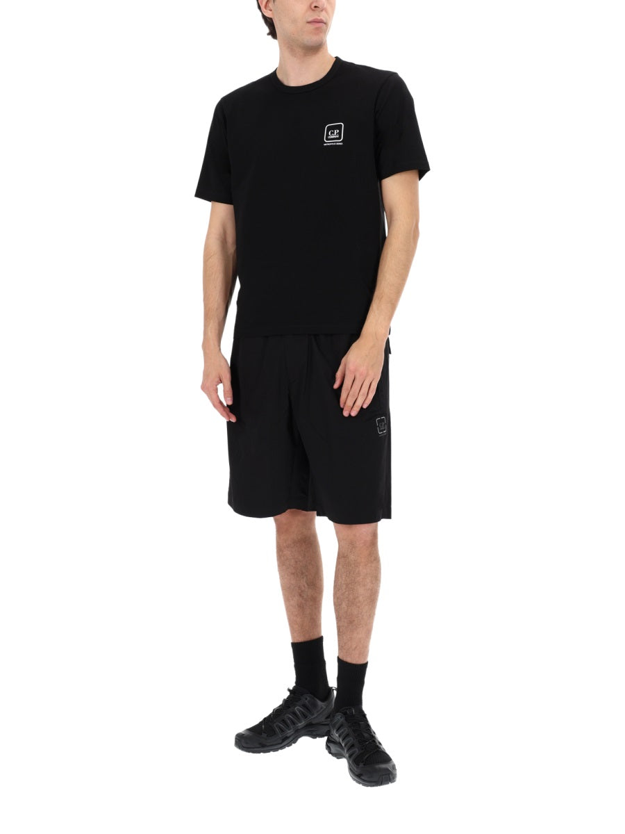 C.P. Company Men Shorts "Metropolis" Con Logo C.P. COMPANY