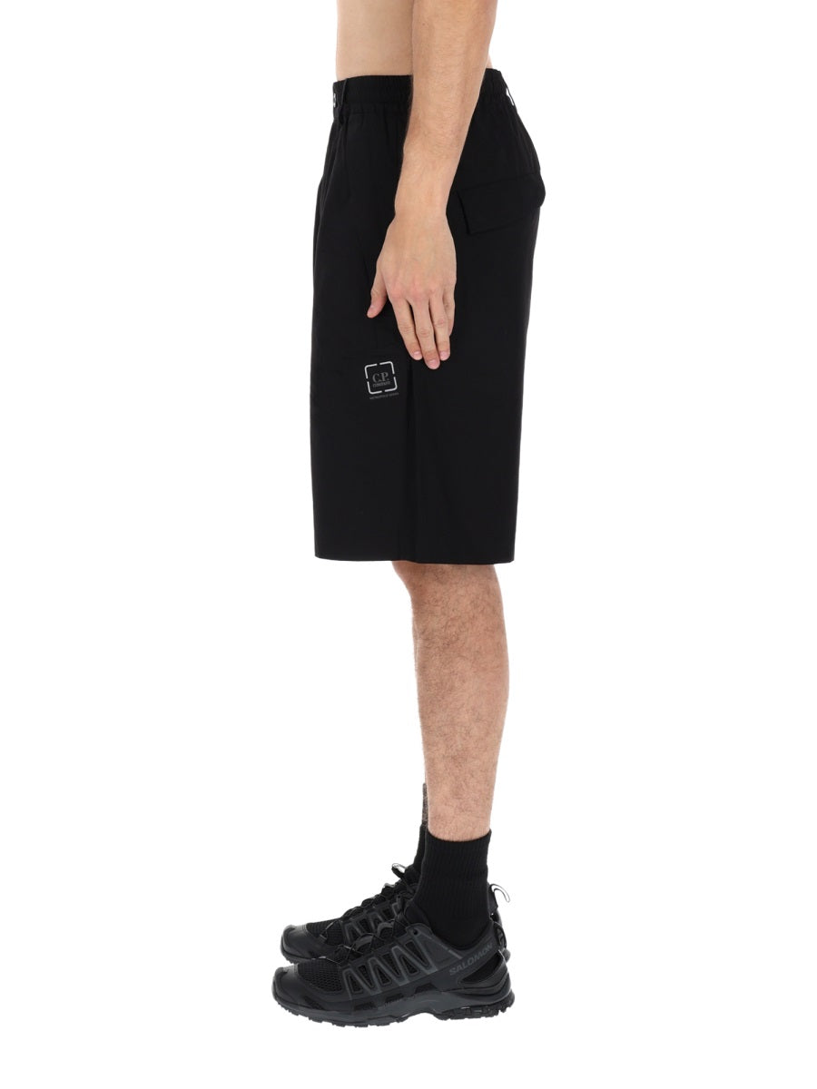 C.P. Company Men Shorts "Metropolis" Con Logo C.P. COMPANY