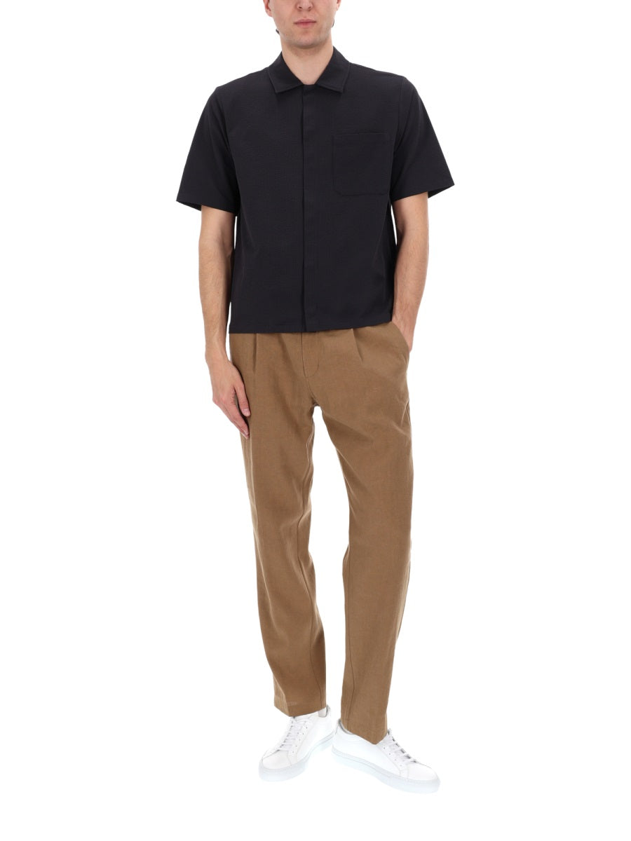 Herno Men Pantalone Sartoriale In Lino HERNO