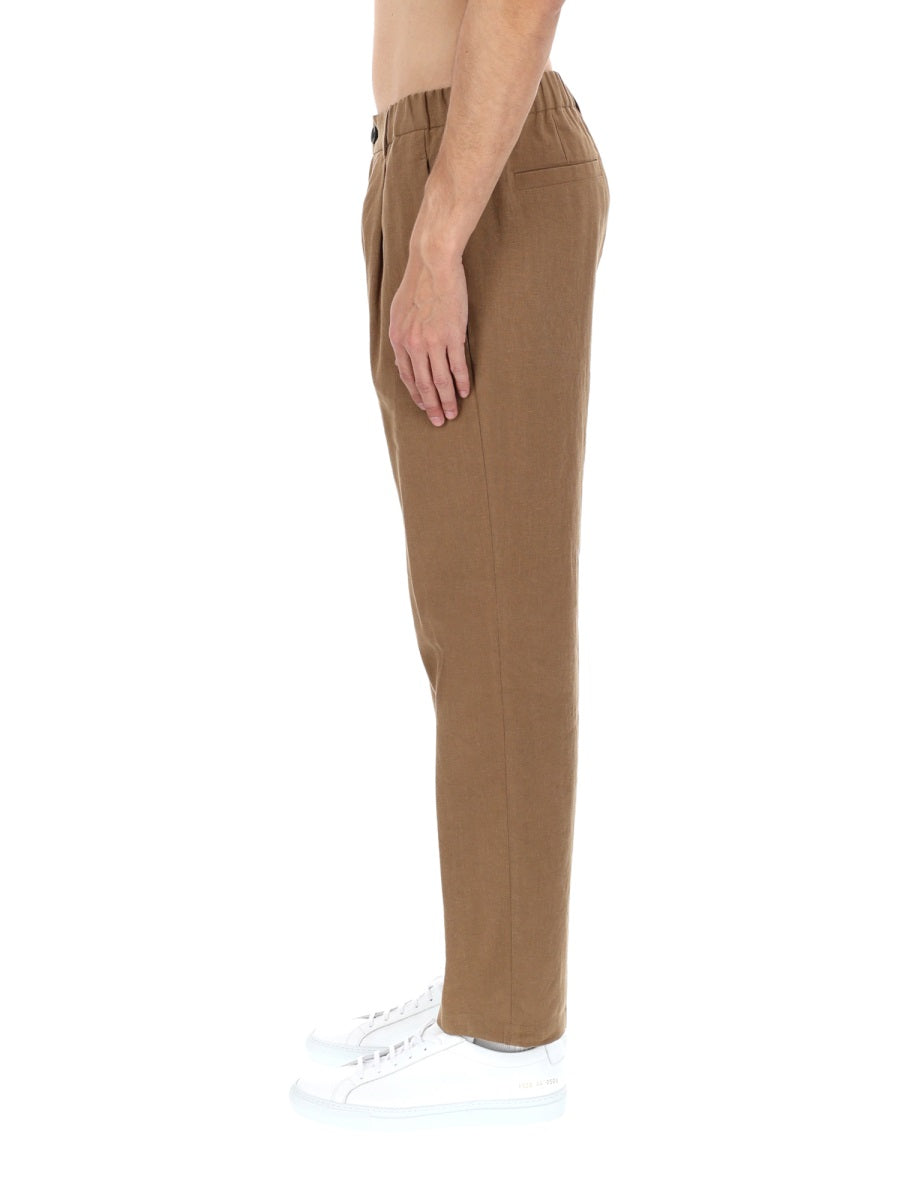 Herno Men Pantalone Sartoriale In Lino HERNO