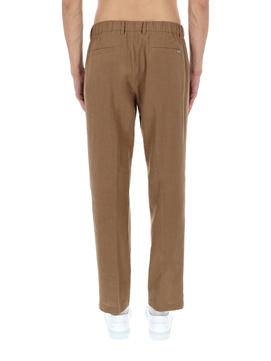 Herno Men Pantalone Sartoriale In Lino HERNO