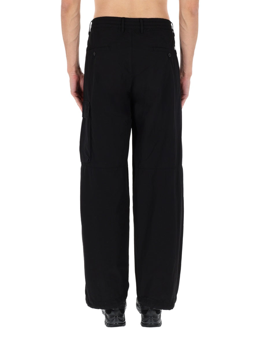 C.P. Company Men Pantalone Cargo Con Patch Logo C.P. COMPANY