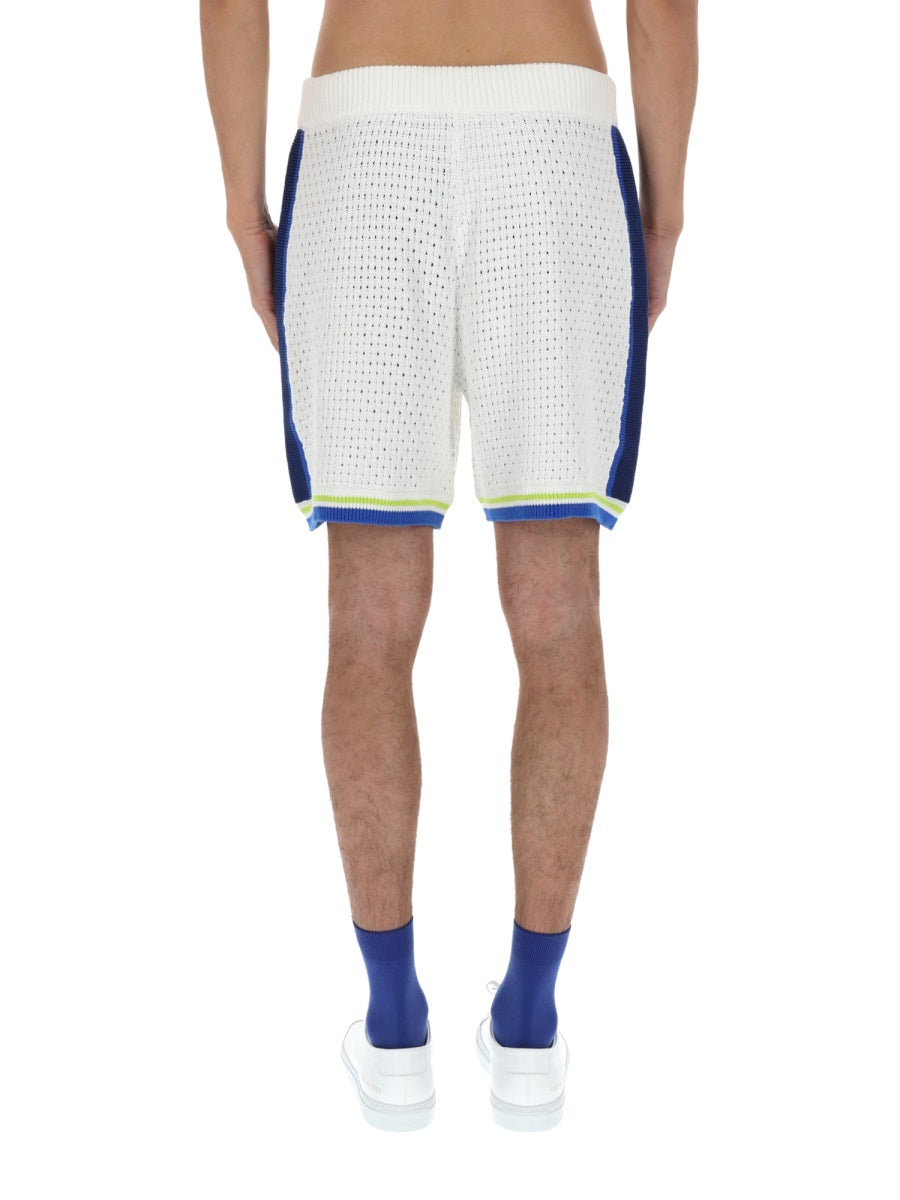 Casablanca Men Crochet Shorts CASABLANCA