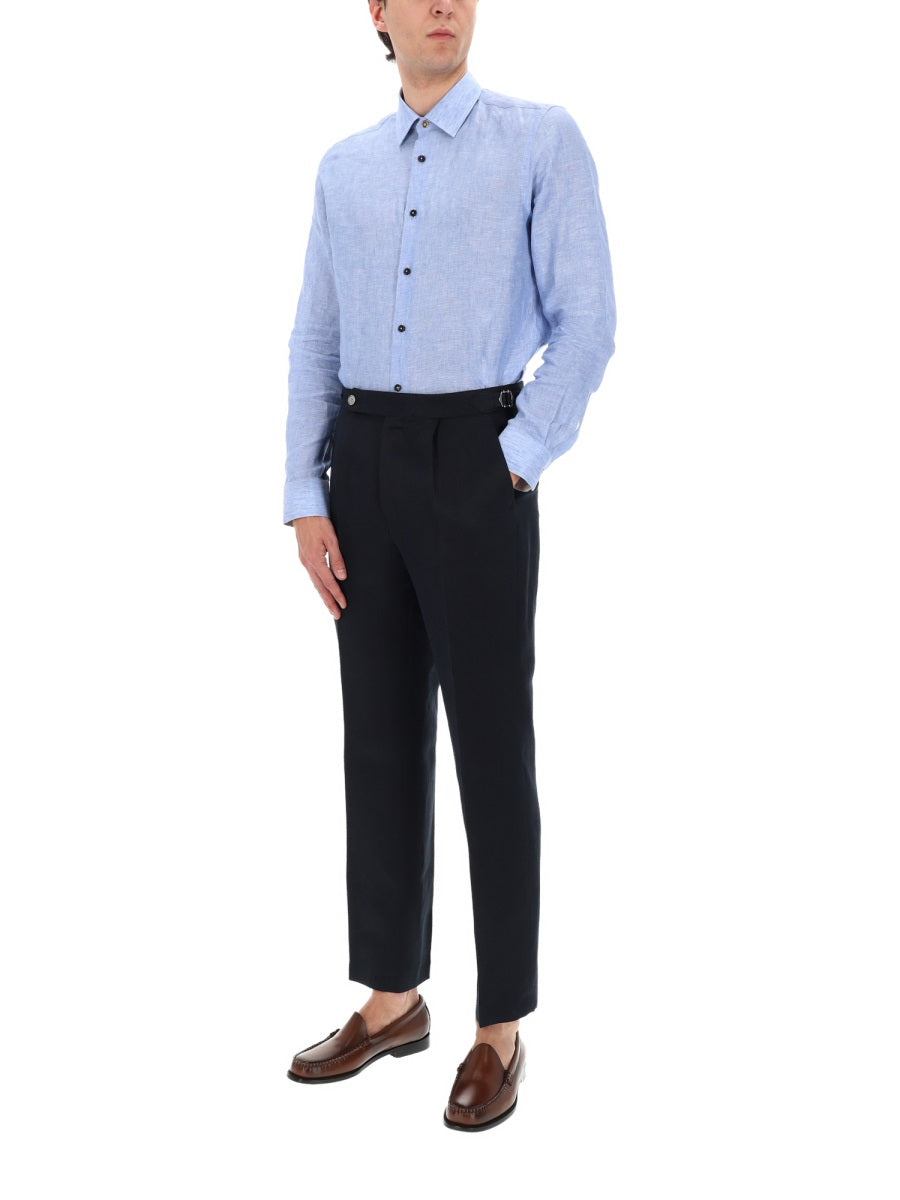 Boss Men Pantalone Sartoriale Con Pieghe BOSS