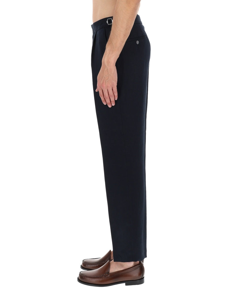 Boss Men Pantalone Sartoriale Con Pieghe BOSS